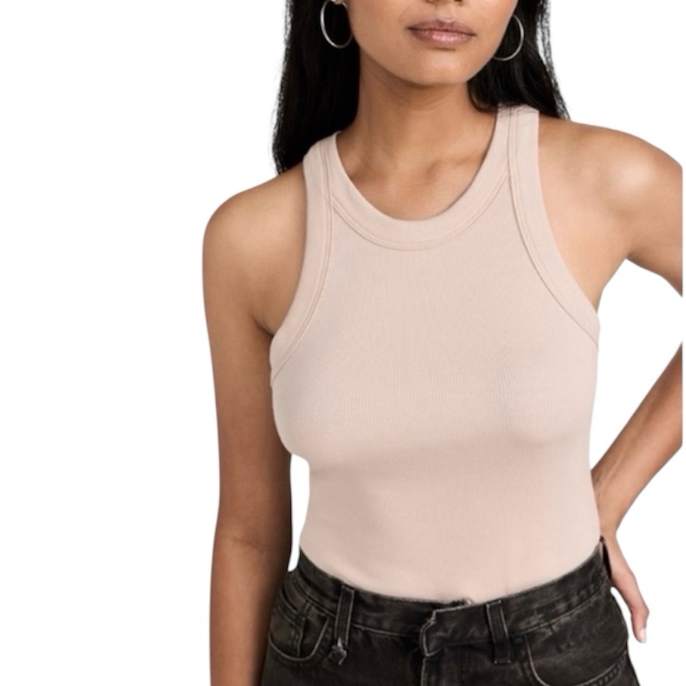 Reformation Beige Tank Top